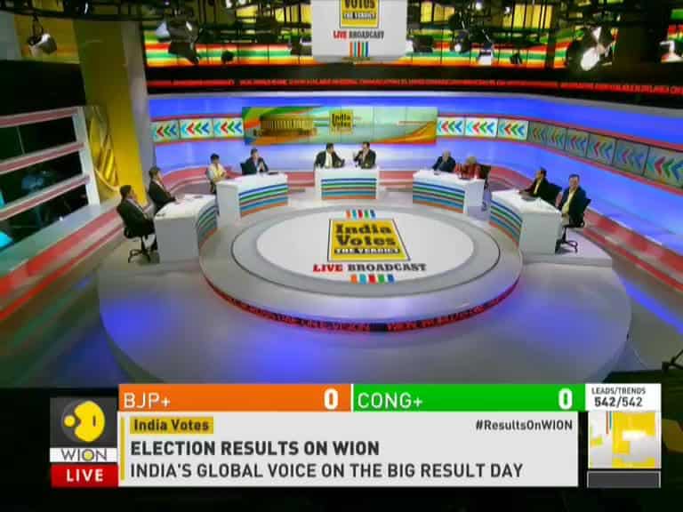 Watch results for world's largest Election exclusively on WION