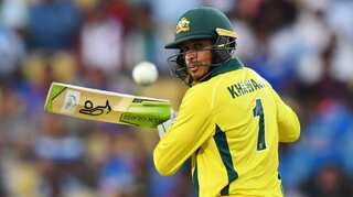 Australia's Usman Khawaja given all clear after head knock in World Cup warm-up game against Windies