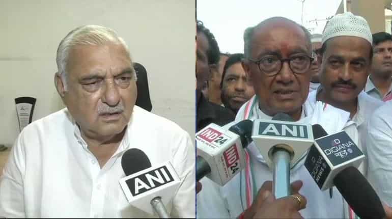 Lok Sabha election results 2019: Congress heavyweights trail in Madya Pradesh and Haryana Lok Sabha election results 2019: Congress heavyweights trail in Madya Pradesh and Haryana