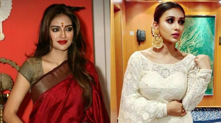 Lok Sabha election results 2019: In Bengal, TMC candidates Nusrat Jahan, Mimi Chakraborty leading Lok Sabha election results 2019: In Bengal, TMC candidates Nusrat Jahan, Mimi Chakraborty leading