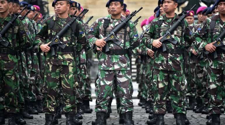 Indonesian troops flood Jakarta streets after post-election riots