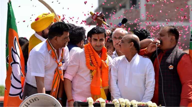Gambhir's successful debut in political innings