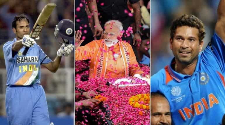 From Sachin to Laxman, cricket fraternity wishes PM Modi for sweeping Lok Sabha 2019 election From Sachin to Laxman, cricket fraternity wishes PM Modi for sweeping Lok Sabha 2019 election
