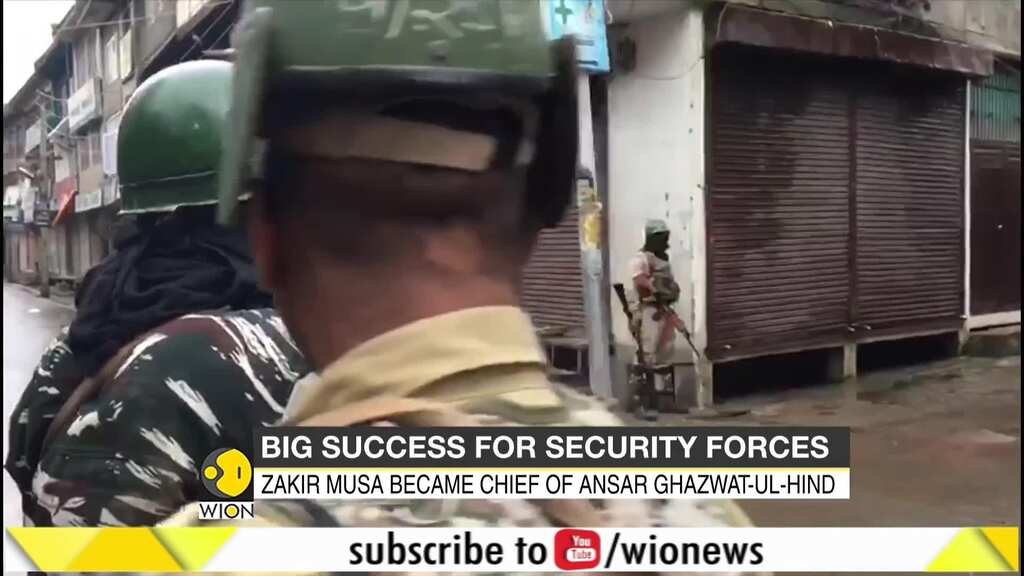 Zakir Musa killed in an encounter in South Kashmir