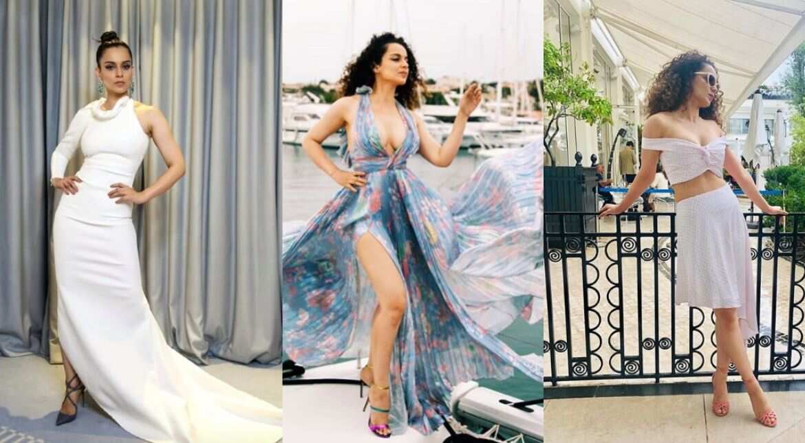 Kangana Ranaut being the queen at the French Riviera