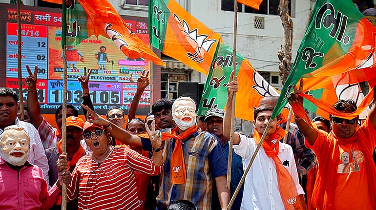 India says no to entitlement politics; Choose development ideology