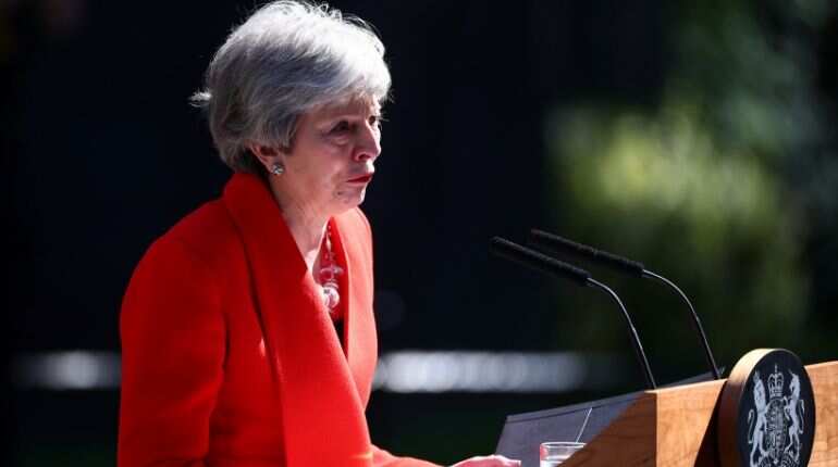 Race to succeed UK Prime Minister May centres on 'no deal' Brexit battle