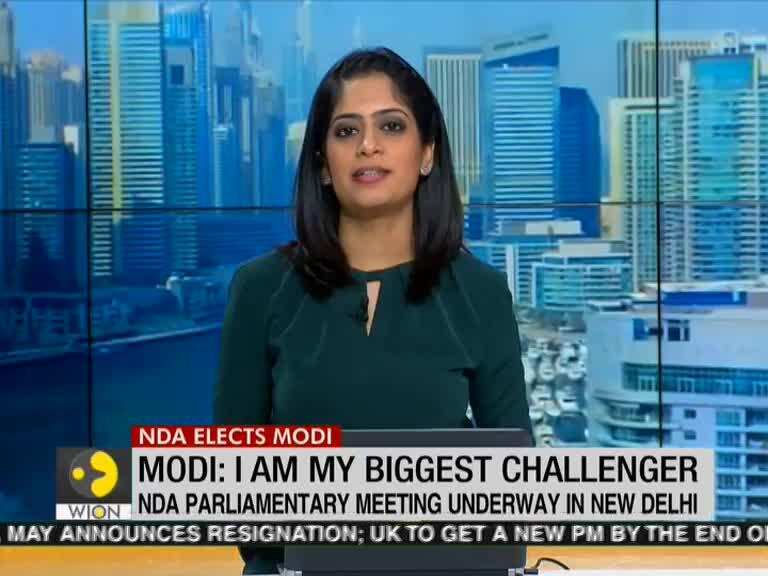 Discusses about today's Parliamentary Meet of NDA with some expert