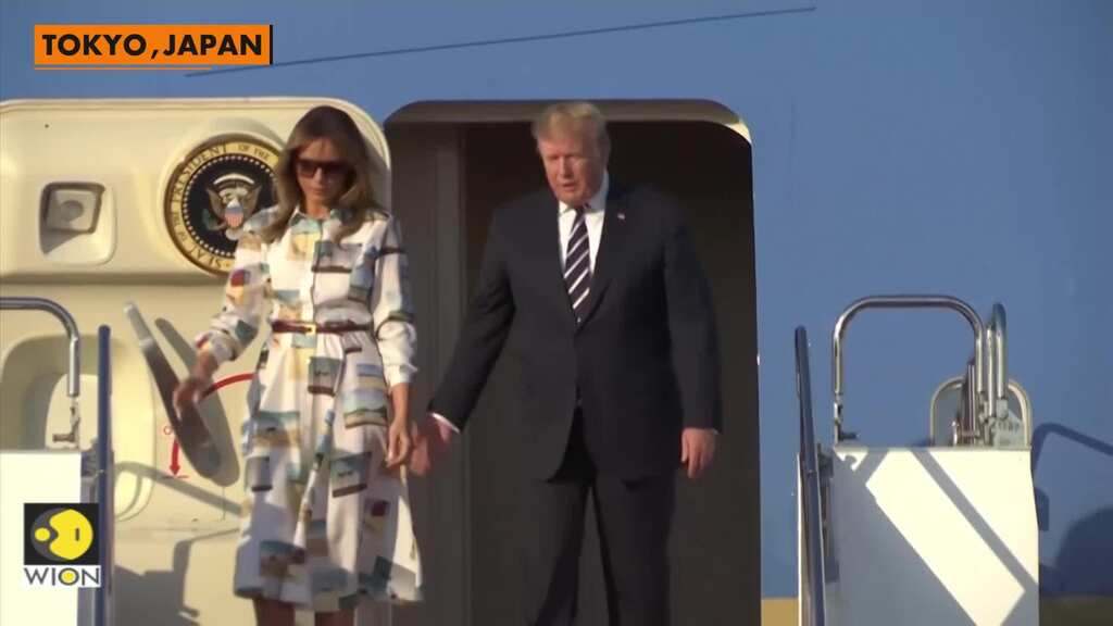 Trump arrives in Japan for four-day visit