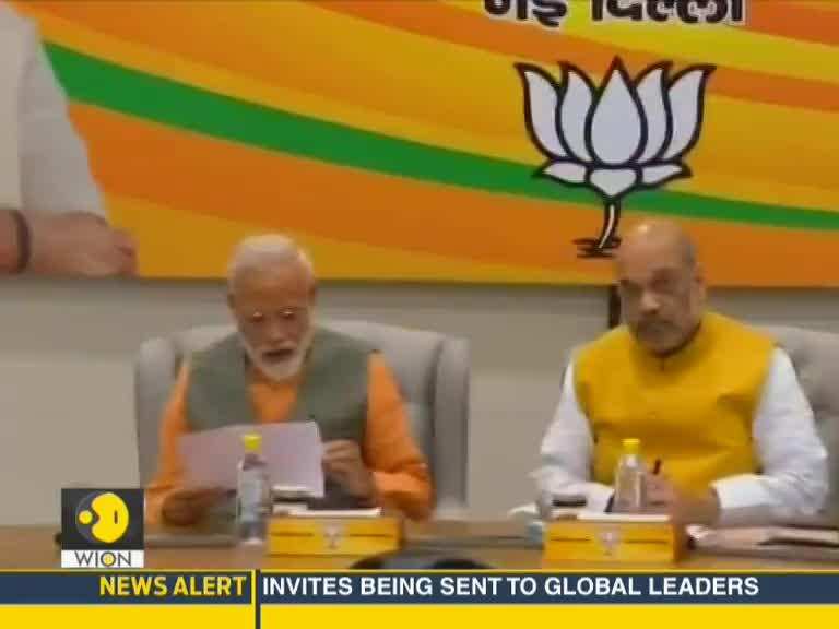 Preparations begin for PM Modi's swearing-in ceremony