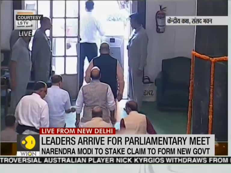 Parliament House: Visuals from First NDA meet after landslide victory