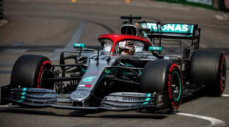 Lewis Hamilton snatches dramatic Monaco GP pole with record lap