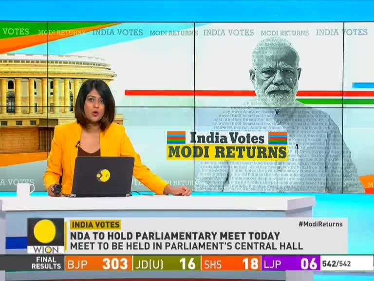 BJP-led NDA to host a Parliamentary Party in central hall of the Parliament today