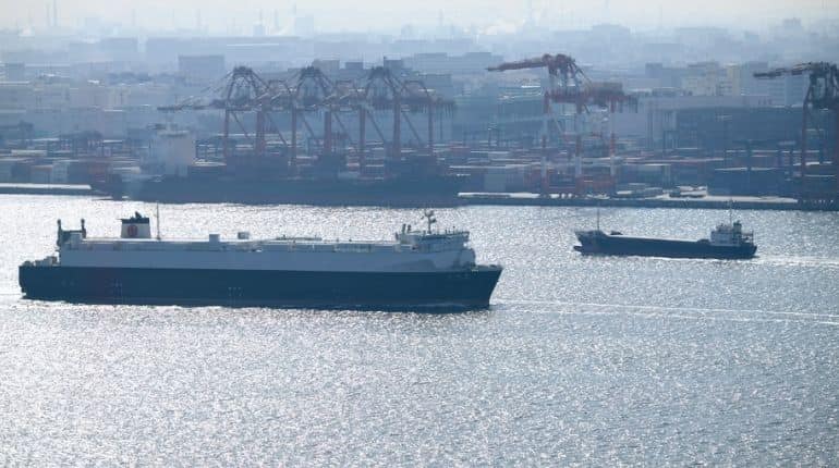 Four missing after cargo ship sinks off Japan Four missing after cargo ship sinks off Japan