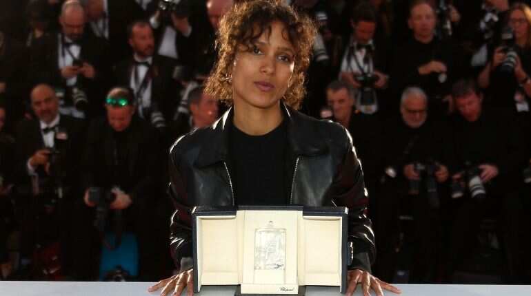 Director Mati Diop, winner of Grand Prix award for her film 'Atlantics'