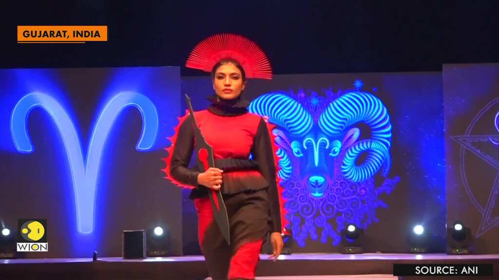 Zodiac sign theme fashion show held in western India