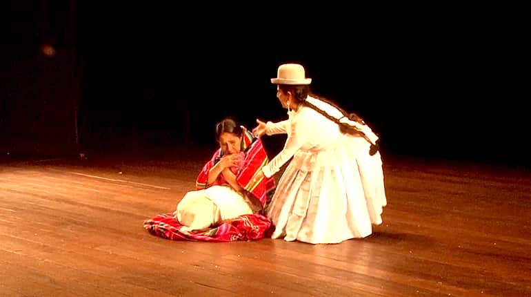 Bolivian women fight gender-based violence through theatre