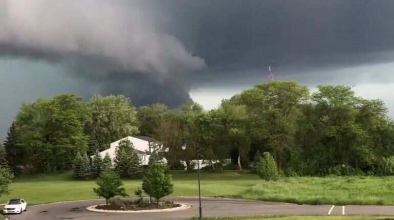 Tornado hits city of Dayton, more storms expected in south, central US