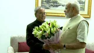 Meeting Pranab Da is always an enriching experience: Narendra Modi