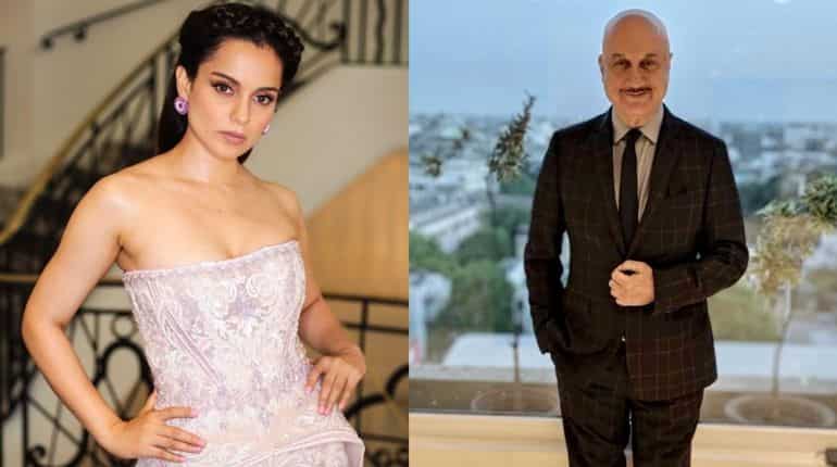 Kangana Ranaut: Meeting Anupam Kher ji always makes my day Kangana Ranaut: Meeting Anupam Kher ji always makes my day