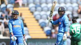 MS Dhoni, KL Rahul hit tons as India beat Bangladesh in World Cup warm-up