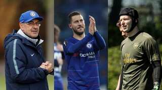 Europa league final: A farewell match for Maurizio Sarri, Eden Hazard and Petr Cech?
