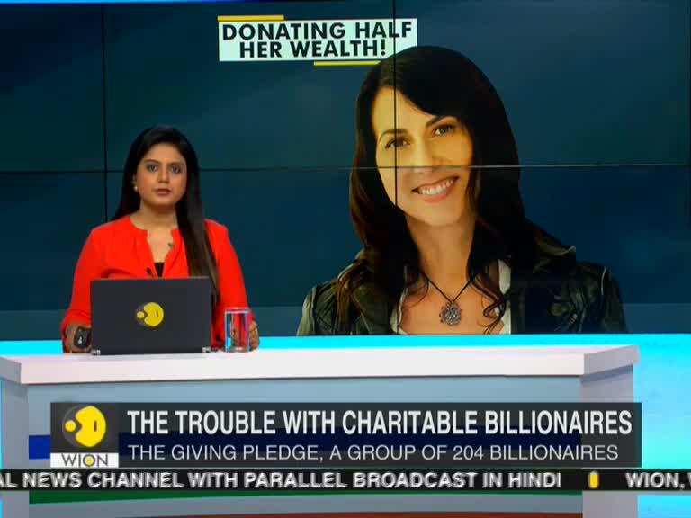 MacKenzie Bezos donates half her fortune
