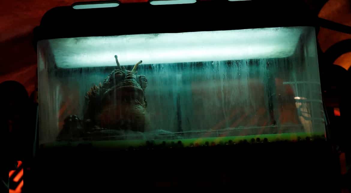A prop is seen as guests explore 'Star Wars: Galaxy's Edge'