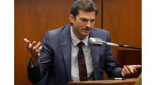 Ashton Kutcher appears for trial of alleged serial killer that murdered his date Ashley Ellerin 18 years ago