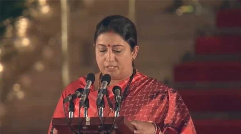 Smriti Irani distributes laptops to Lekhpals, says Amethi should be known for digitisation Smriti Irani distributes laptops to Lekhpals, says Amethi should be known for digitisation