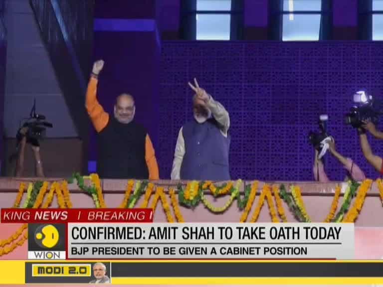 Breaking News: Amit Shah to take oath today