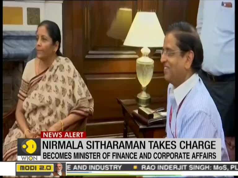 Breaking: Nirmala Sitharaman takes charge as new Finance & Corporate Minister