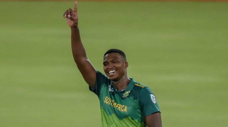 Lungi Ngidi's beautiful action