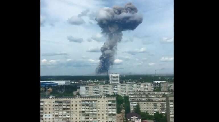 Russia: Blast at central explosives plant injures 19, authorities warn of more explosions