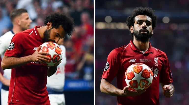 Watch: Mohamed Salah's penalty strike against Tottenham Hotspur in Champions League final Watch: Mohamed Salah's penalty strike against Tottenham Hotspur in Champions League final