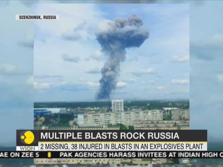 2 Missing, 38 Injured in Blasts in an Explosives plant in Russia