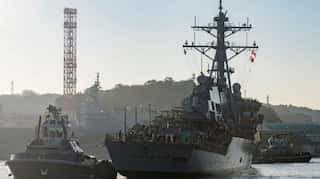 Pentagon confirms push to hide USS John McCain from Trump during Japan visit