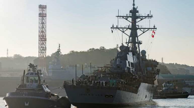 Pentagon confirms push to hide USS John McCain from Trump during Japan visit