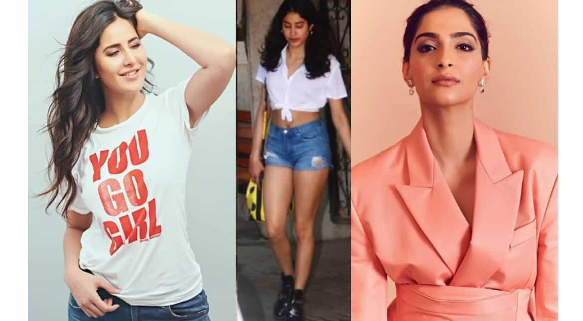 Sonam Kapoor reacts to Katrina Kaif's comment on Janhvi's 'very short shorts' Sonam Kapoor reacts to Katrina Kaif's comment on Janhvi's 'very short shorts'