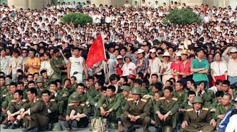 All content related to the 1989 crackdown is blockef