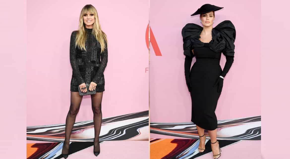 Supermodels Heidi Klum and Ashley Graham