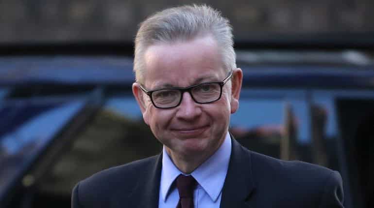 Britain's Environment Minister, Michael Gove