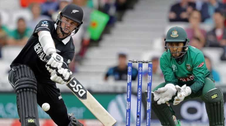 New Zealand beat Bangladesh by two wickets in Cricket World Cup
