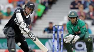 New Zealand beat Bangladesh by two wickets in Cricket World Cup