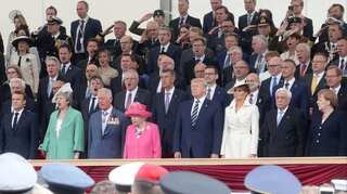 Trump, Macron honour D-Day veterans who fought through 'fires of hell'