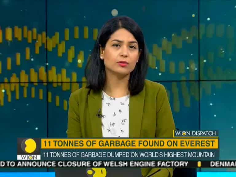 11 tonnes of garbage found on Everest