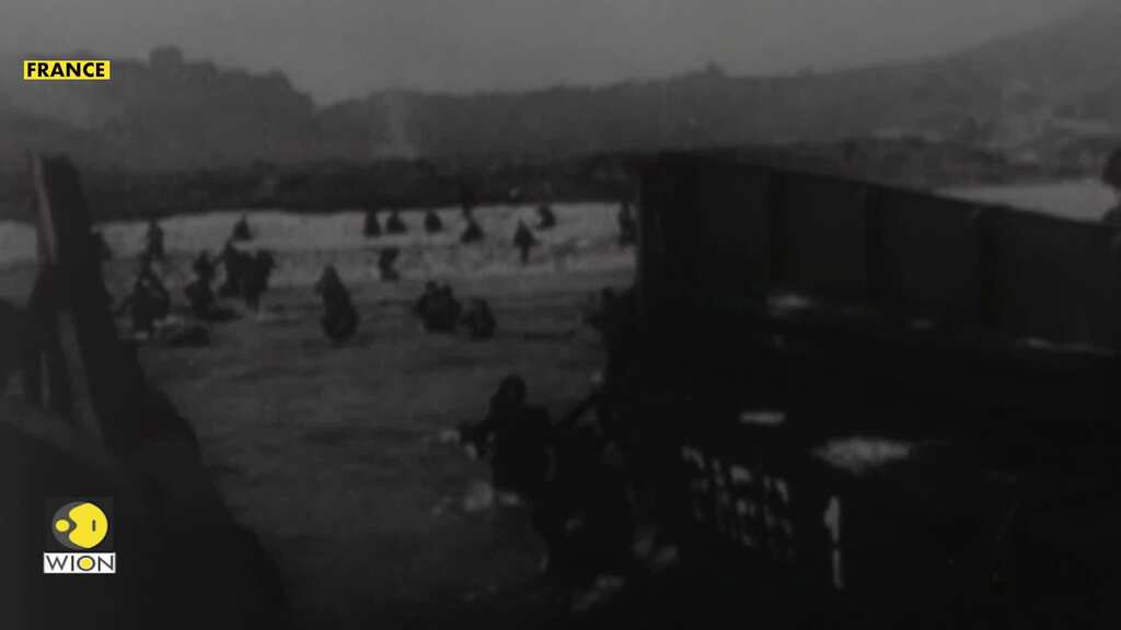 D-Day US Army medic reunited with "his" rock