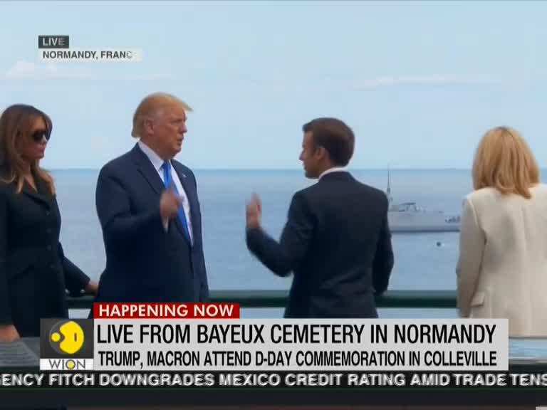 D-Day: French national colours on display