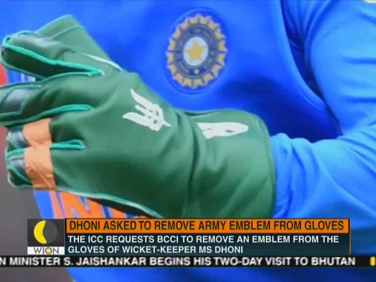 MS Dhoni falls foul of ICC regulations