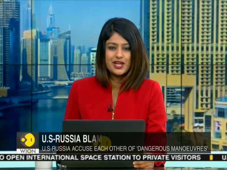 U.S. and Russia blame each other for near collision in East China Sea
